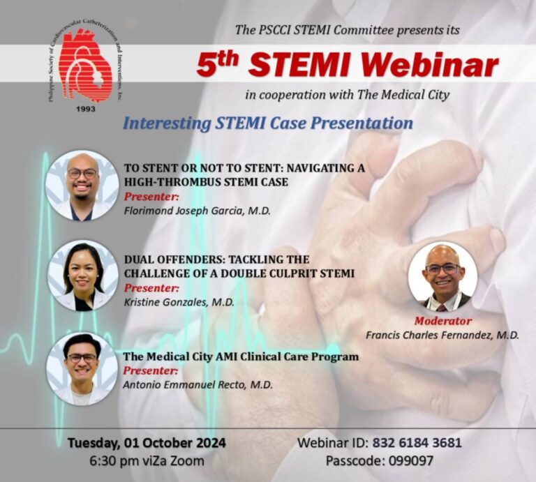 5th STEMI Webinar
